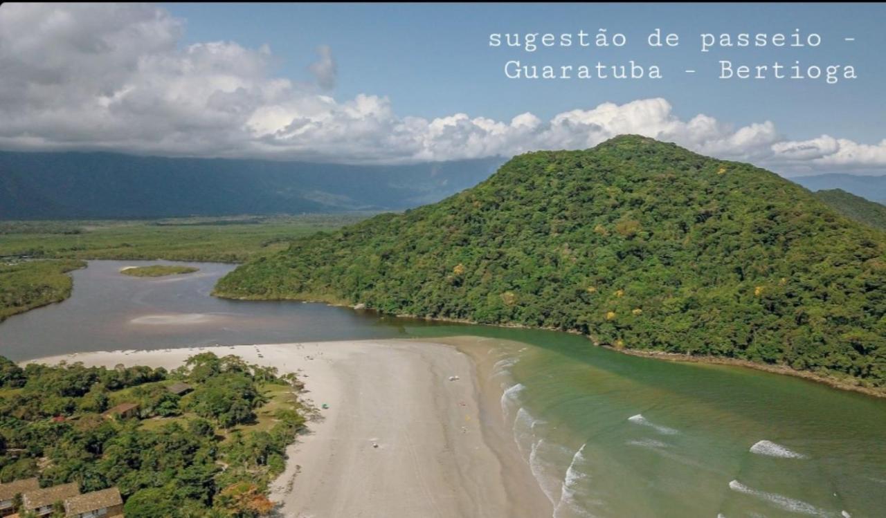 Pousada Recanto Dos Mares-Chales E Suites-Proximo Do Sesc Bertioga-Sp Esterno foto