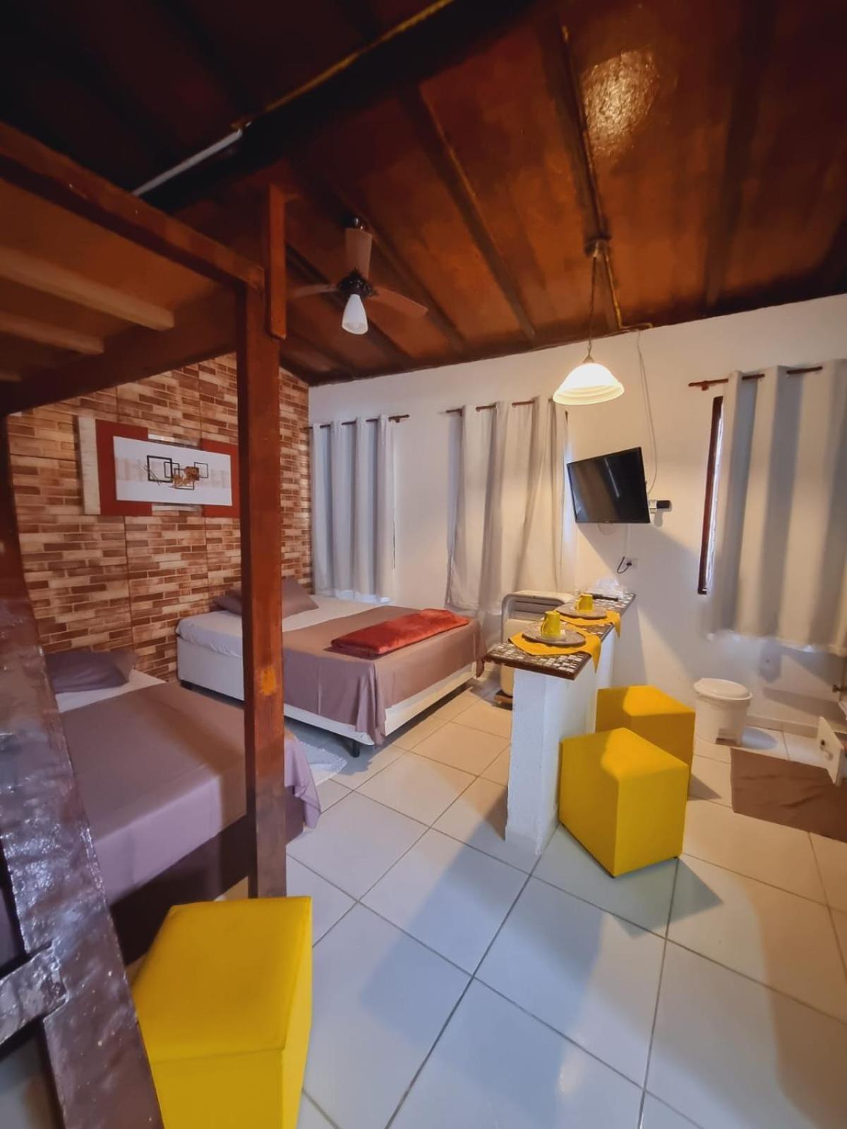 Pousada Recanto Dos Mares-Chales E Suites-Proximo Do Sesc Bertioga-Sp Esterno foto