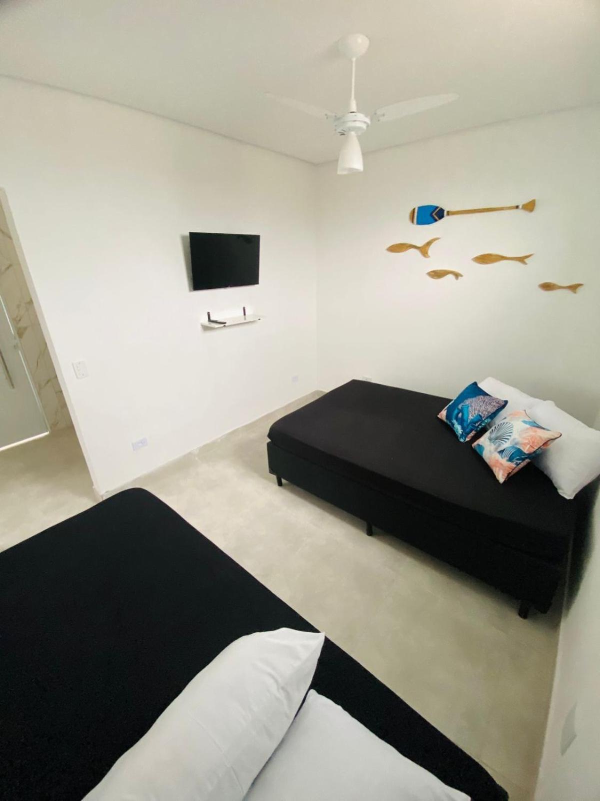 Pousada Recanto Dos Mares-Chales E Suites-Proximo Do Sesc Bertioga-Sp Esterno foto